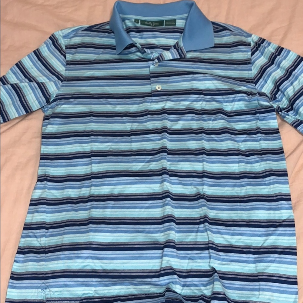 Blue Stripped Polo